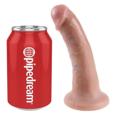 Dildo Realistico King Cock - Effetto Naturale e Attacco Vetro